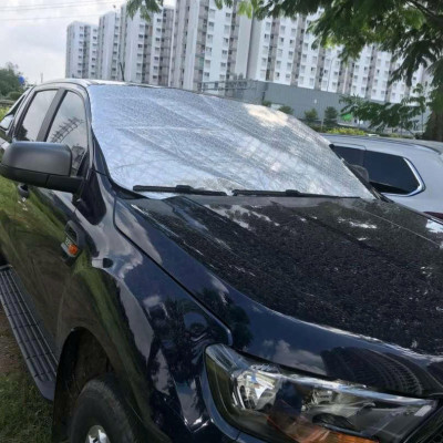 Bạt Che Nắng Kính Lái Ô Tô Chống Nóng 3 Lớp cao cấp (xe 5 chỗ và xe 7 chỗ) kèm túi xách sang trọng