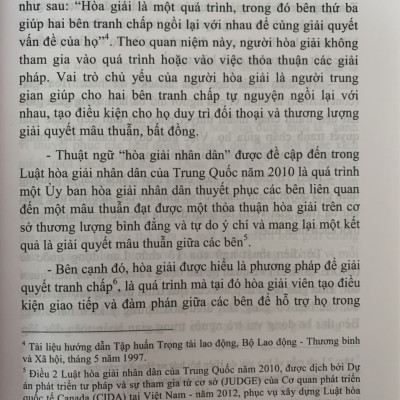 Công tác hòa giải ở cơ sở