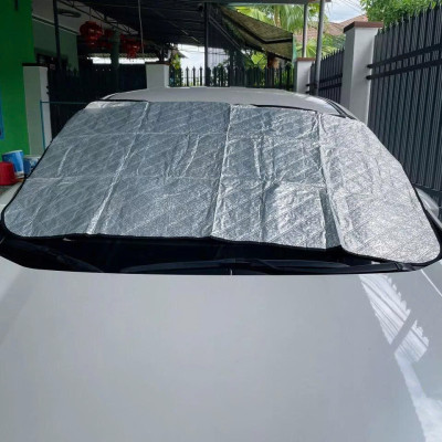 Bạt Che Kính Lái Ô Tô 3 Lớp Cao Cấp – Cách Nhiệt, Chắn Tia UV, Giữ Xe Mát Mẻ  Xe 4 Chỗ , 7 Chỗ , Kèm Túi Đựng Đẹp 