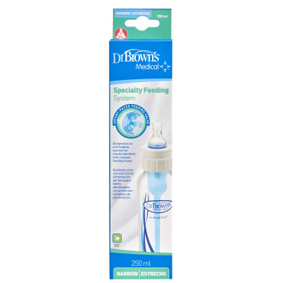 BÌNH SỮA Y TẾ CỔ THƯỜNG 250 ML DR.BROWN
