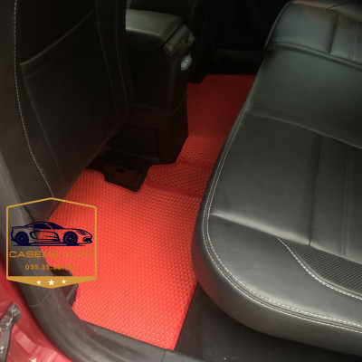 [NISSAN NAVARA] Thảm Trải Sàn, Lót Sàn Ô Tô Cao Su Eudora CloudFoam Thiết Kế Theo Xe Dành Cho Xe NISSAN NAVARA, Chống Nước, Không Mùi, Ngăn Bụi Bẩn, Dễ Vệ Sinh - Hàng Chính Hãng