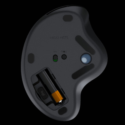 Chuột Không Dây Logitech M575 - ERGO Tracking Ball - Hàng Chính Hãng