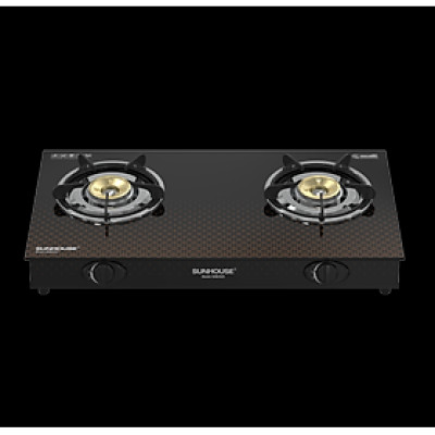 BẾP GAS DƯƠNG KÍNH SUNHOUSE SHB2023 - Hàng Chính Hãng
