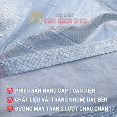 Bạt Phủ Xe Ô Tô Toyota Vios, Altis, Camry, Fortuner, Innova, Yaris, Rush, Hilux, Wigo, Land Cruiser, Cross