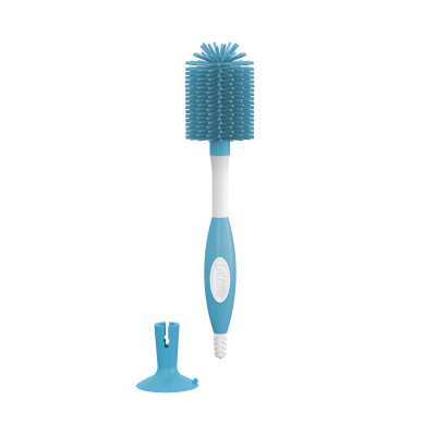 [ AC055 ] Cọ rửa bình sữa cổ thường và cổ rộng, chất liệu silicone - Dr.Brown