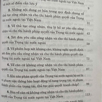Sách  Bình Luận Bộ Luật Tố Tụng Dân Sự, Luật Trọng Tài Thương Mại  và Thực Tiễn Xét Xử