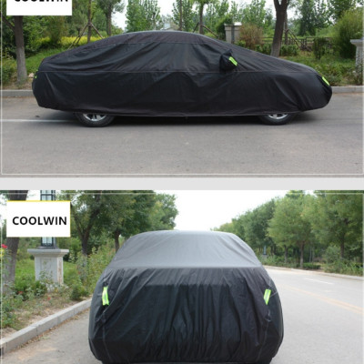 Bạt phủ ô tô Kia Cerato chất liệu Polyester - màu đen cao cấp MACSIM màu đen