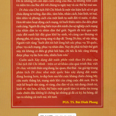 Xây Dựng Đất Nước Phồn Vinh Theo Di Chúc Của Chủ Tịch Hồ Chí Minh