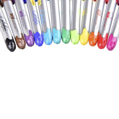 Hộp 12 Màu Bút Lông Dầu Colokit PM-C01 12 Màu