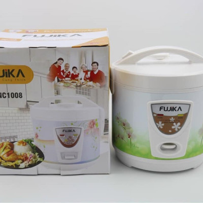 Nồi Cơm Điện Nắp Gài FUJIKA FJ-NC1008 (1 lít) - Màu Ngẫu Nhiên - Hàng Chính Hãng
