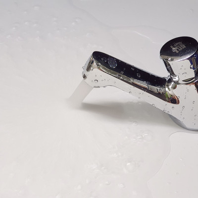 Vòi Lavabo lạnh nhấn hơi Eurolife EL-119 (Trắng bạc)