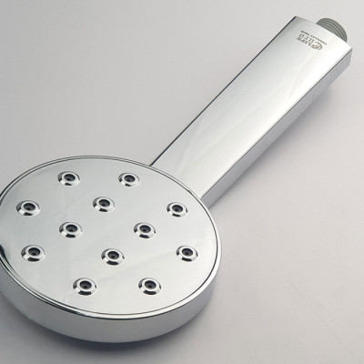 Bộ tay dây sen siêu tăng áp 1 chế độ chảy, dòng nước xoáy độc đáo Eurolife EL-120SH (Trắng bạc)