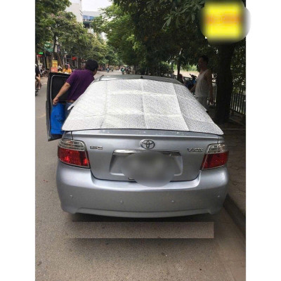 Bạt Che Kính Lái Ô Tô 3 Lớp Cao Cấp – Cách Nhiệt, Chắn Tia UV, Giữ Xe Mát Mẻ  Xe 4 Chỗ , 7 Chỗ , Kèm Túi Đựng Đẹp 