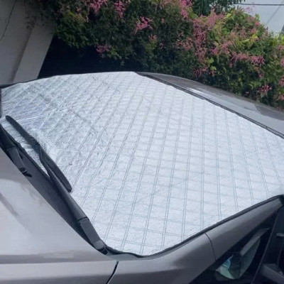 Bạt Che Kính Lái Ô Tô 3 Lớp Cao Cấp – Cách Nhiệt, Chắn Tia UV, Giữ Xe Mát Mẻ  Xe 4 Chỗ , 7 Chỗ , Kèm Túi Đựng Đẹp 