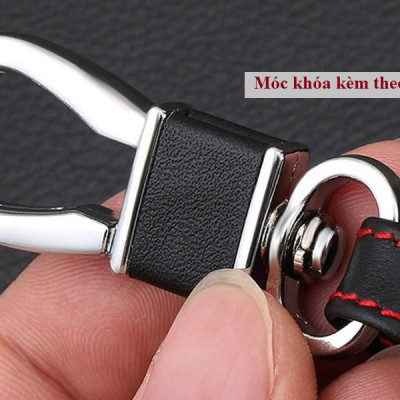 Bao da Chìa Khóa ô tô kèm móc khóa Xe Suzuki XL7 - Mẫu Chìa Thông Minh