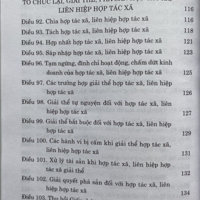 Luật Hợp Tác Xã 