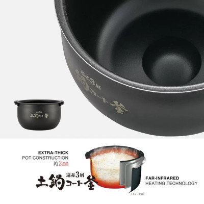 Nồi Cơm Điện Tử Cao Tần Tiger 3 Trong 1 JPW-G18W [1.8L] - Hàng Chính Hãng