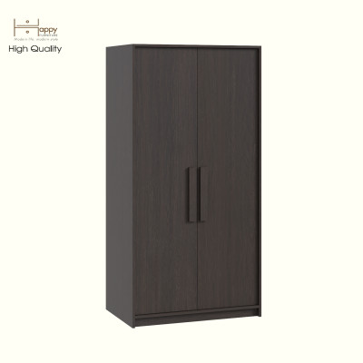 HAPPY FURNITURE , Tủ quần áo 2 cửa mở - RUBEL, TCM_226, 90cm x 59cm x 180cm DxRxC