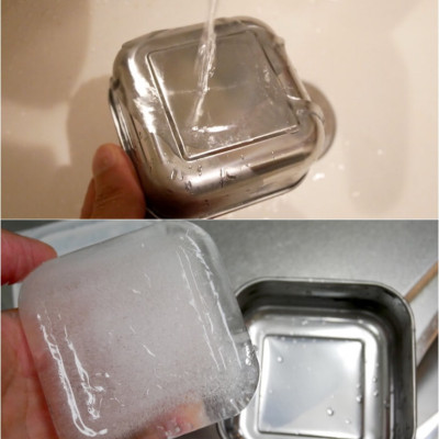 Hộp đựng thực phẩm inox có nắp đậy an toàn Echo hàng nội địa Nhật Bản