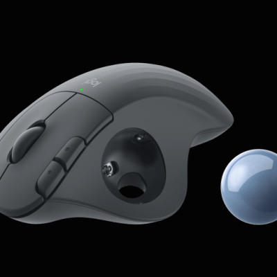 Chuột Không Dây Logitech M575 - ERGO Tracking Ball - Hàng Chính Hãng