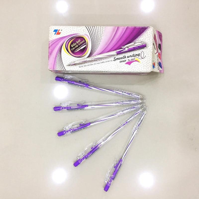 Hộp 20 Bút Bi 0.5 mm Thiên Long TL-027 - Mực Tím