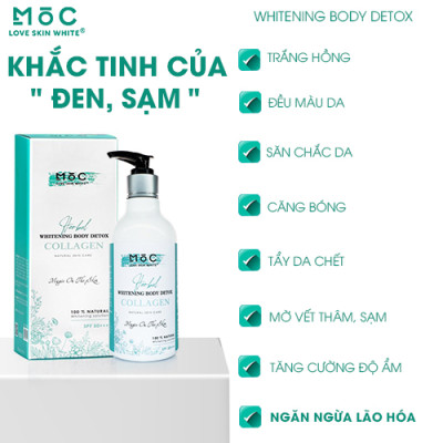 SỮA Ủ THẢI ĐỘC TRUYỀN TRẮNG - COLLAGEN /300G  - MỘC