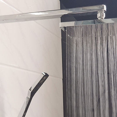 Sen bộ tắm đứng nóng lạnh Eurolife EL-SC907 (Trắng bạc)