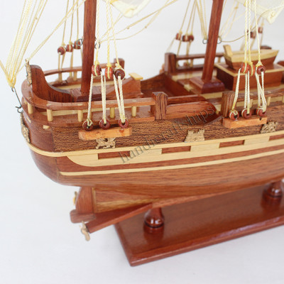 Mô hình thuyền buôn France II 56cm Thuận Buồm Xuôi Gió