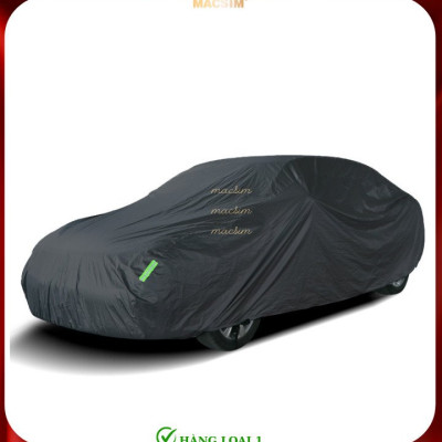 Bạt phủ ô tô Volkswagen Passat nhãn hiệu Macsim sử dụng trong nhà và ngoài trời chất liệu Polyester - màu đen