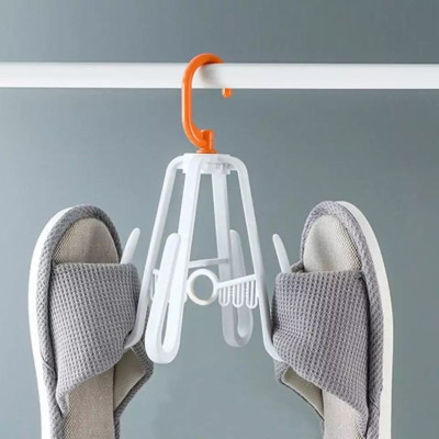 Combo 2 móc treo phơi giày dép thông minh xếp gọn tiện lợi khả năng chịu lực cao ,không tốn diện tích ,giữ độ cân bằng cho giày dép không bị lệch và mau khô ráo 