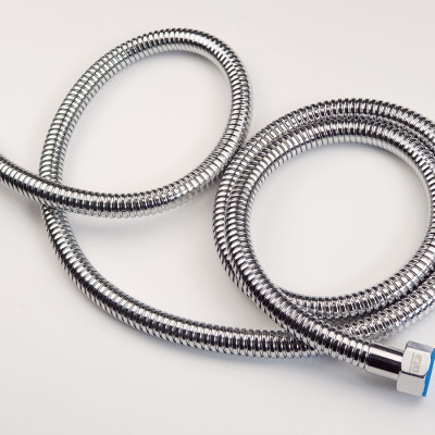 Bộ tay dây sen siêu tăng áp 1 chế độ chảy, dòng nước xoáy độc đáo Eurolife EL-120SH (Trắng bạc)