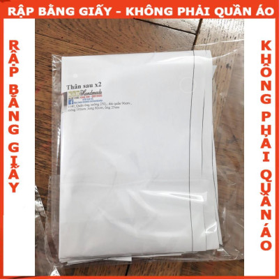 Rập đầm 7 mảnh tay dài mã 1141 - giấy A0 (BẢN VẼ)