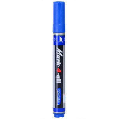 Bút Lông Dầu Mark-4-All Đầu Vuông - Stabilo MK653-BU - Màu Xanh