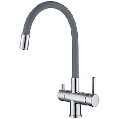 VÒI BẾP CAO CẤP 3 ĐƯỜNG NƯỚC TÍCH HỢP RO NHẬP KHẨU NGA GAPPPO G4398-30 CẦN MỀM UỐN - HÀNG CHÍNH HÃNG
