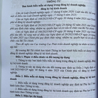 Luật Doanh Nghiệp ( Sửa Đổi, Bổ Sung ) Hệ Thống Các Văn Bản Quy Định, Hướng Dẫn Chi Tiết Thi Hành