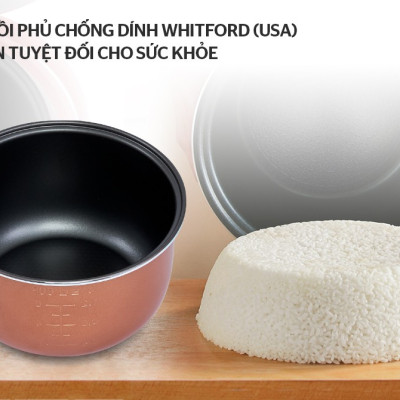 NỒI CƠM ĐIỆN 1.8L HAPPY TIME HTD8521P - Hàng chính hãng