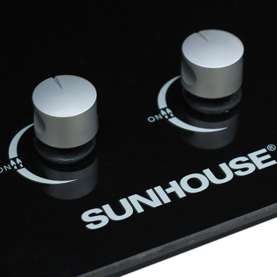 Bếp Gas Âm Đôi Sunhouse SHB6636 - Đen - Hàng chính hãng