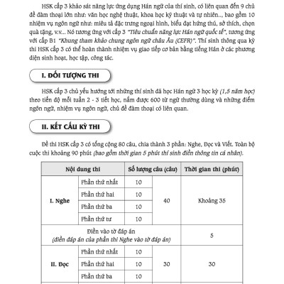 Luyện Thi HSK Cấp Tốc Cấp 3-4