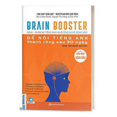 Brain Booster - Nghe phản xạ tiếng Anh nhờ công nghệ sóng não - dành cho người mất gốc - Bản Quyền