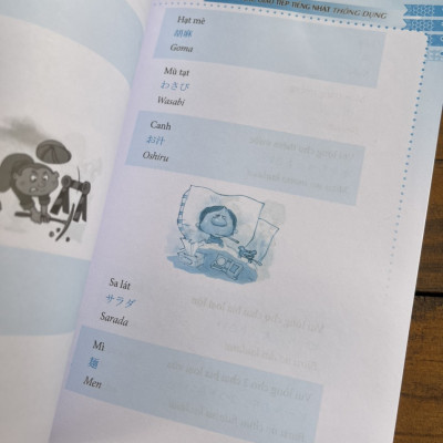 990 CÂU GIAO TIẾP TIẾNG NHẬT THÔNG DỤNG – Thảo Nguyên – Tân Việt Books – NXB Dân Trí (bìa mềm)