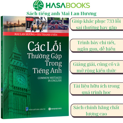 Combo 2 Cuốn Ngữ Pháp Tiếng Anh Và Các Lỗi Thường Gặp