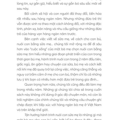 Tận Hưởng Hành Trình Nuôi Con Sữa Mẹ