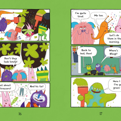 Monsters Go Green