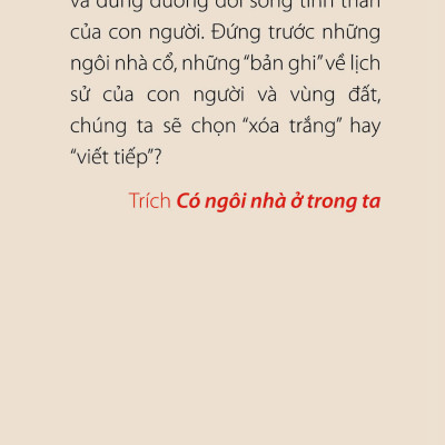 Có Ngôi Nhà Ở Trong Ta - Bùi Thúc Đạt