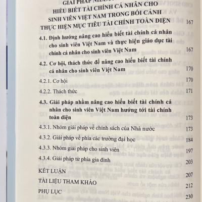 Sách - Nâng Cao Hiểu Biết Tài Chính Cá Nhân Cho Sinh Viên Việt Nam Hướng Tới Mục Tiêu tài Chính Toàn Diện