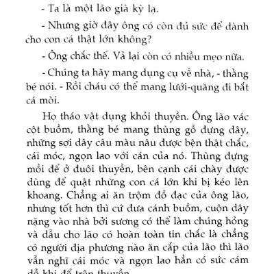 Ông Già Và Biển Cả (Tái Bản 2018)