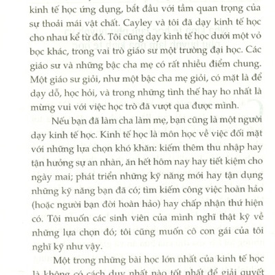 Luật Chơi Công Bằng - Con Cái Dạy Chúng Ta Về Kinh Tế Học, Giá Trị Và Ý Nghĩa Cuộc Đời Ra Sao?