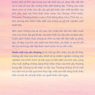 Muôn Mặt Của Yêu Thương