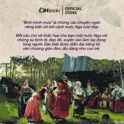 Sách Bông Hồng Vàng và Bình Minh Mưa, tuyển tập nhiều truyện ngắn, bút ký, Tái bản mới nhất 2024, 2HBooks