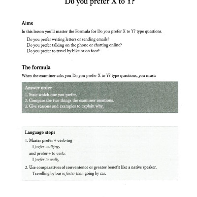 31 High-Scoring Formulas To Answer The Ielts Speaking Questions